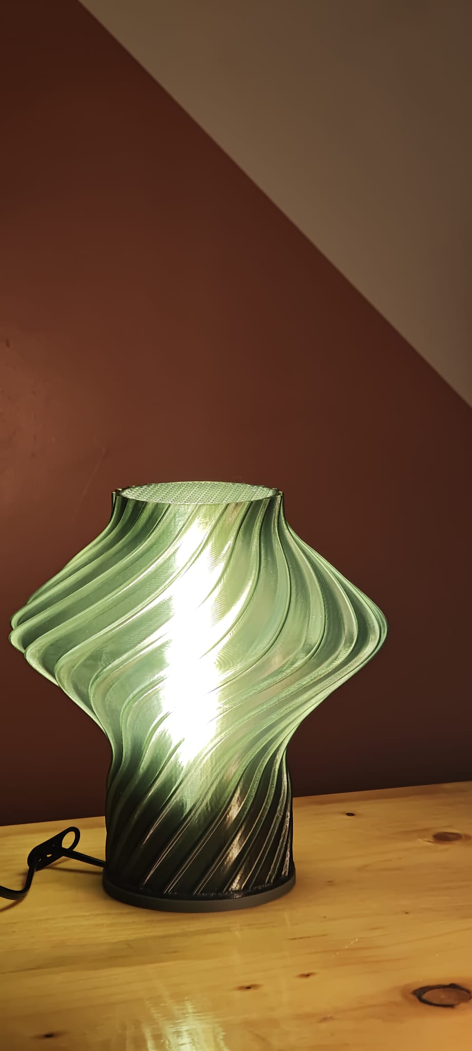 CARLA Lamp — Transparent Green & Transparent Pink - Fully3D Ltd