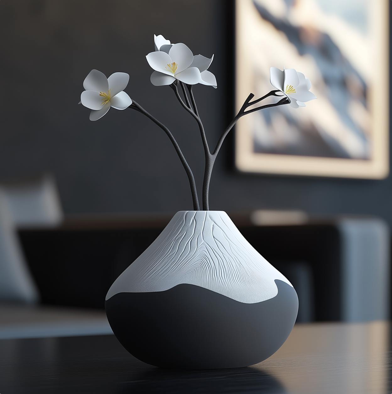 Volcano vase