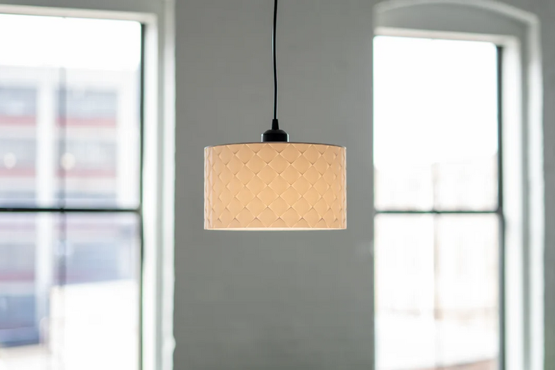 Quilted Pendant Light Shade